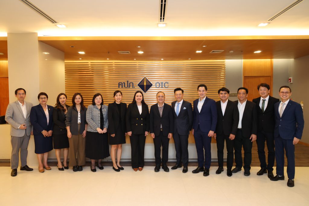 นายกสมาคมนายหน้าประกันภัยไทย นำทีมคณะกรรมการบริหารชุดใหม่ เข้าพบเลขาธิการ คปภ. รับนโยบายพัฒนาธุรกิจประกันภัย