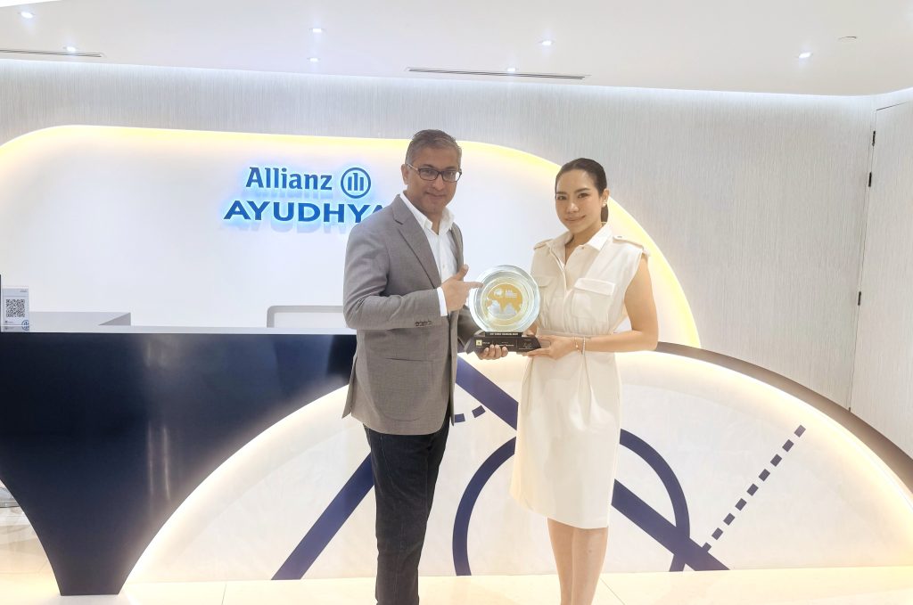อลิอันซ์ อยุธยา ประกันชีวิต คว้ารางวัลระดับเอเชีย Best Rookie Insurance Agent จากเวที Global Insurance Excellence Awards 2025